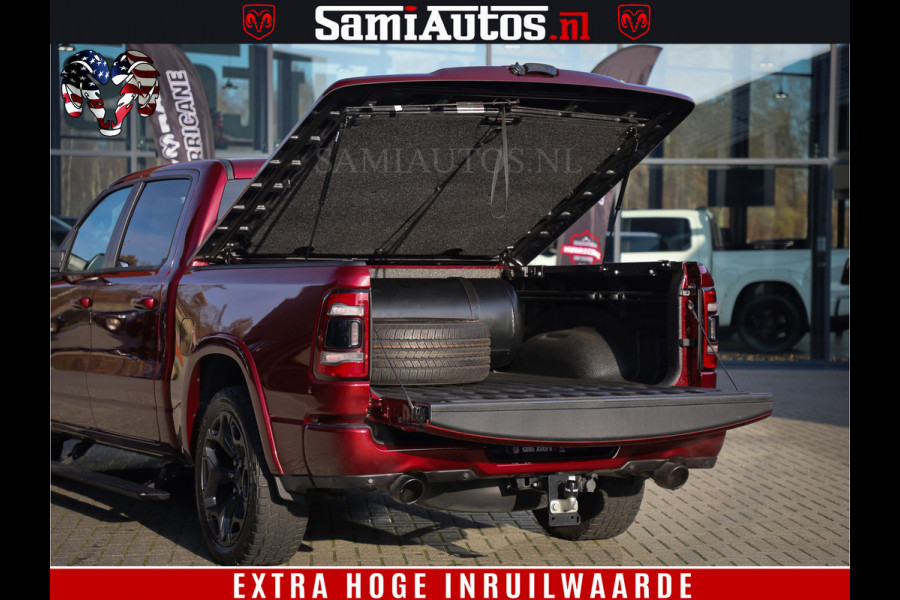 Dodge Ram 1500 Limited Night | Hemi 5.7 V8 4x4 | BOM VOL | Delmonico Red | Top Staat | Crew Cab | Dubbele Cabine | DC | 5 Persoons |