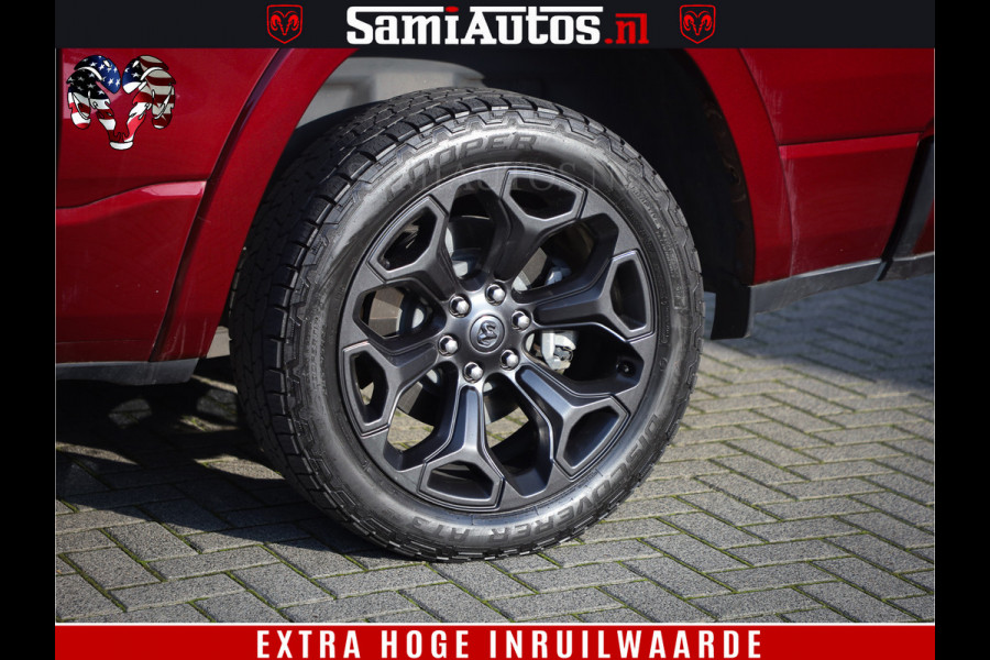 Dodge Ram 1500 Limited Night | Hemi 5.7 V8 4x4 | BOM VOL | Delmonico Red | Top Staat | Crew Cab | Dubbele Cabine | DC | 5 Persoons |