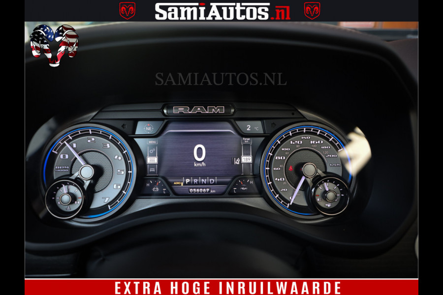 Dodge Ram 1500 Limited Night | Hemi 5.7 V8 4x4 | BOM VOL | Delmonico Red | Top Staat | Crew Cab | Dubbele Cabine | DC | 5 Persoons |