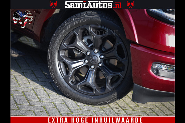 Dodge Ram 1500 Limited Night | Hemi 5.7 V8 4x4 | BOM VOL | Delmonico Red | Top Staat | Crew Cab | Dubbele Cabine | DC | 5 Persoons |