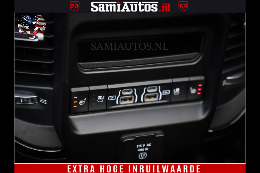 Dodge Ram 1500 Limited Night | Hemi 5.7 V8 4x4 | BOM VOL | Delmonico Red | Top Staat | Crew Cab | Dubbele Cabine | DC | 5 Persoons |