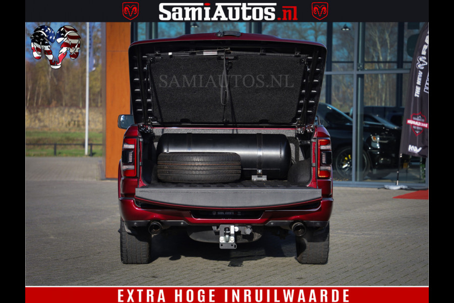 Dodge Ram 1500 Limited Night | Hemi 5.7 V8 4x4 | BOM VOL | Delmonico Red | Top Staat | Crew Cab | Dubbele Cabine | DC | 5 Persoons |