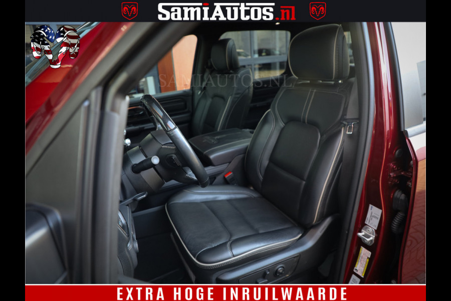 Dodge Ram 1500 Limited Night | Hemi 5.7 V8 4x4 | BOM VOL | Delmonico Red | Top Staat | Crew Cab | Dubbele Cabine | DC | 5 Persoons |