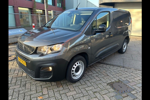 Peugeot Partner 1.5 BlueHDI Asphalt Long L2 I AIRCO I METALLIC I 1e EIGENAAR I DISTRIBUTIE VERVANGEN I COMPLETE ONDERHOUDSHISTORIE LONG VERSIE ! BRIDGESTONE 5 TOT 6 MM I APK MAART 2026