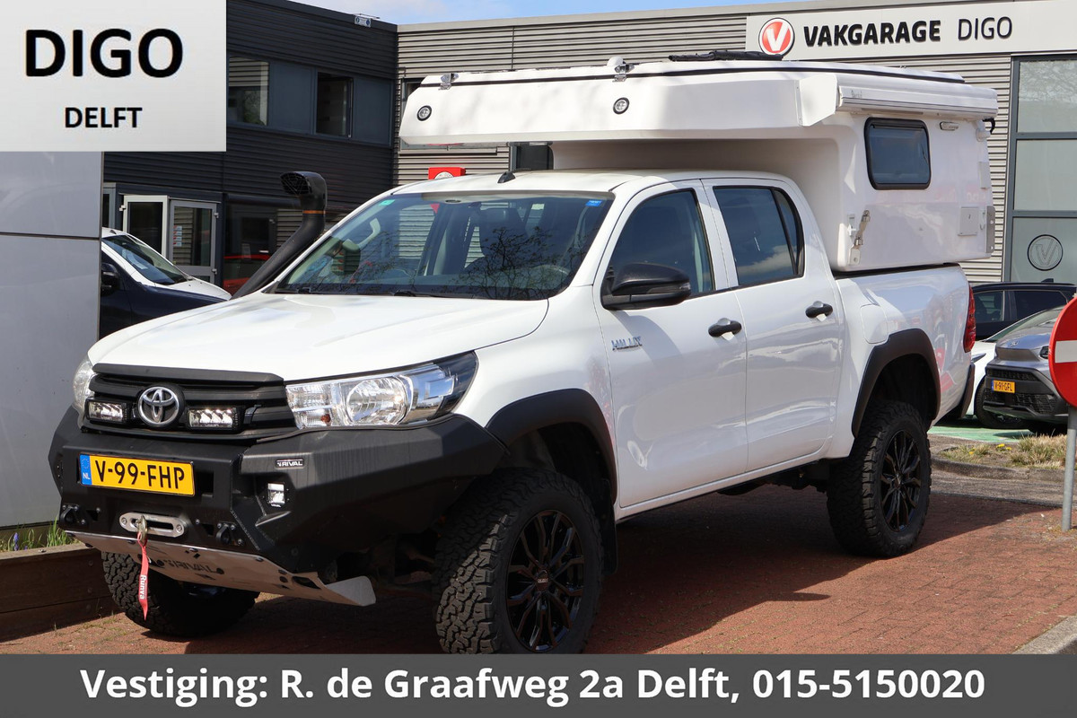 Toyota Hilux Camper 2.4 D-4D Dubbele Cabine Cool Comfort (ex.BTW) UNIEK IN NL