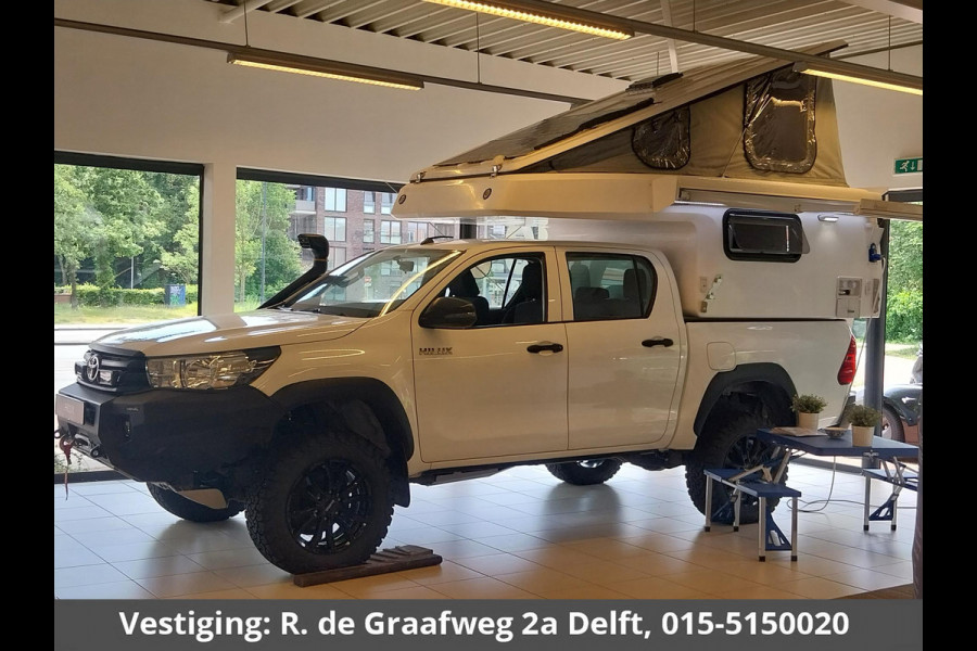 Toyota Hilux Camper 2.4 D-4D Dubbele Cabine Cool Comfort (ex.BTW) UNIEK IN NL