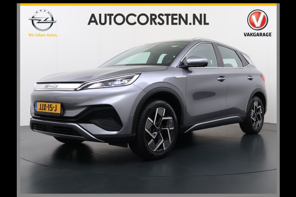 BYD ATTO 3 Comfort 60kWh Pano-dak Leer+Elektr.Verst. Warmtepomp Adaptieve Cruise 360°Camera Apple Carplay Android Auto Elektr.Achterklep De Verkeersbord detectie WiFi DAB Led Rijstrooksensor Keyless Smartphone Entry S.O.H. 96% Fabrieksgarantie tot 20-12-2028/150.000km Garantie op de LFP Accu tot 12-12-2030/200.000km €44.000,- Nieuw!