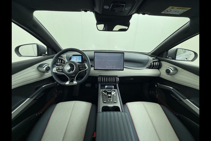 BYD ATTO 3 Comfort 60kWh Pano-dak Leer+Elektr.Verst. Warmtepomp Adaptieve Cruise 360°Camera Apple Carplay Android Auto Elektr.Achterklep De Verkeersbord detectie WiFi DAB Led Rijstrooksensor Keyless Smartphone Entry S.O.H. 96% Fabrieksgarantie tot 20-12-2028/150.000km Garantie op de LFP Accu tot 12-12-2030/200.000km €44.000,- Nieuw!