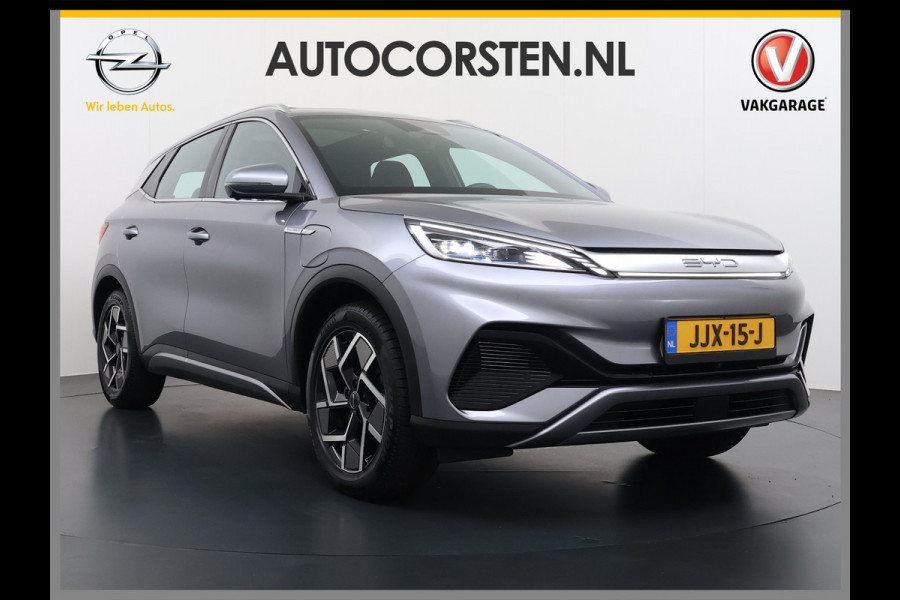 BYD ATTO 3 Comfort 60kWh Pano-dak Leer+Elektr.Verst. Warmtepomp Adaptieve Cruise 360°Camera Apple Carplay Android Auto Elektr.Achterklep De Verkeersbord detectie WiFi DAB Led Rijstrooksensor Keyless Smartphone Entry S.O.H. 96% Fabrieksgarantie tot 20-12-2028/150.000km Garantie op de LFP Accu tot 12-12-2030/200.000km €44.000,- Nieuw!