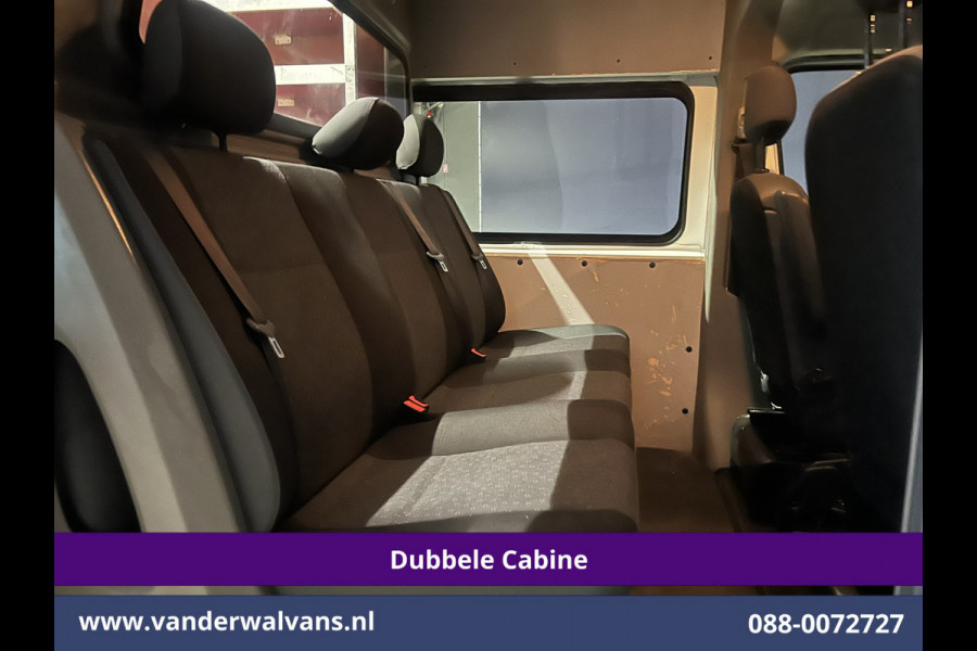 Opel Movano 2.3 CDTI 146pk L3H3 Dubbele Cabine Inrichting Euro6 Airco | 5-Zits | 2500kg Trekhaak Parkeersensoren, Cruisecontrol