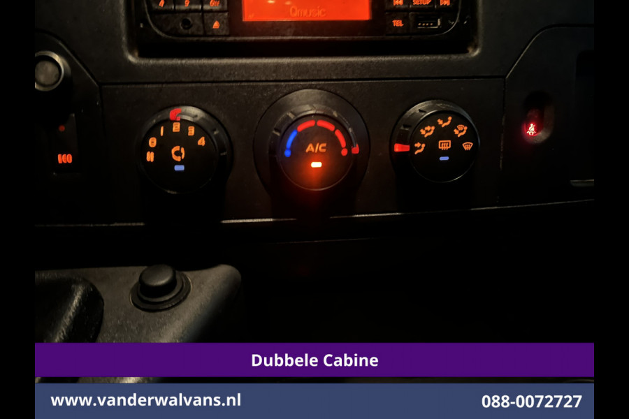 Opel Movano 2.3 CDTI 146pk L3H3 Dubbele Cabine Inrichting Euro6 Airco | 5-Zits | 2500kg Trekhaak Parkeersensoren, Cruisecontrol