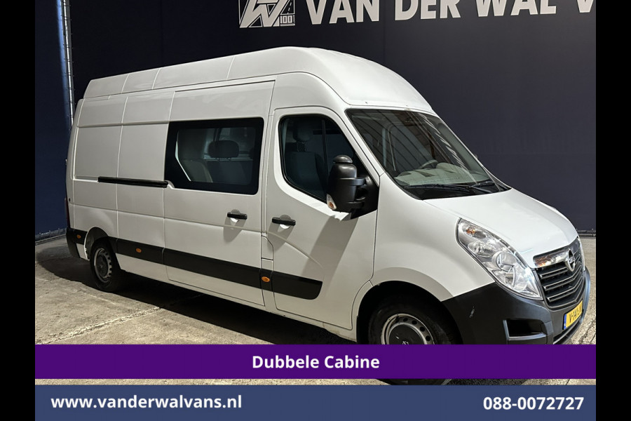Opel Movano 2.3 CDTI 146pk L3H3 Dubbele Cabine Inrichting Euro6 Airco | 5-Zits | 2500kg Trekhaak Parkeersensoren, Cruisecontrol
