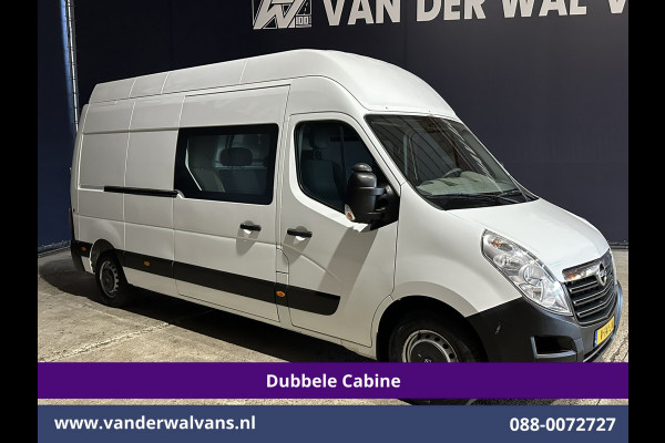 Opel Movano 2.3 CDTI 146pk L3H3 Dubbele Cabine Inrichting Euro6 Airco | 5-Zits | 2500kg Trekhaak Parkeersensoren, Cruisecontrol