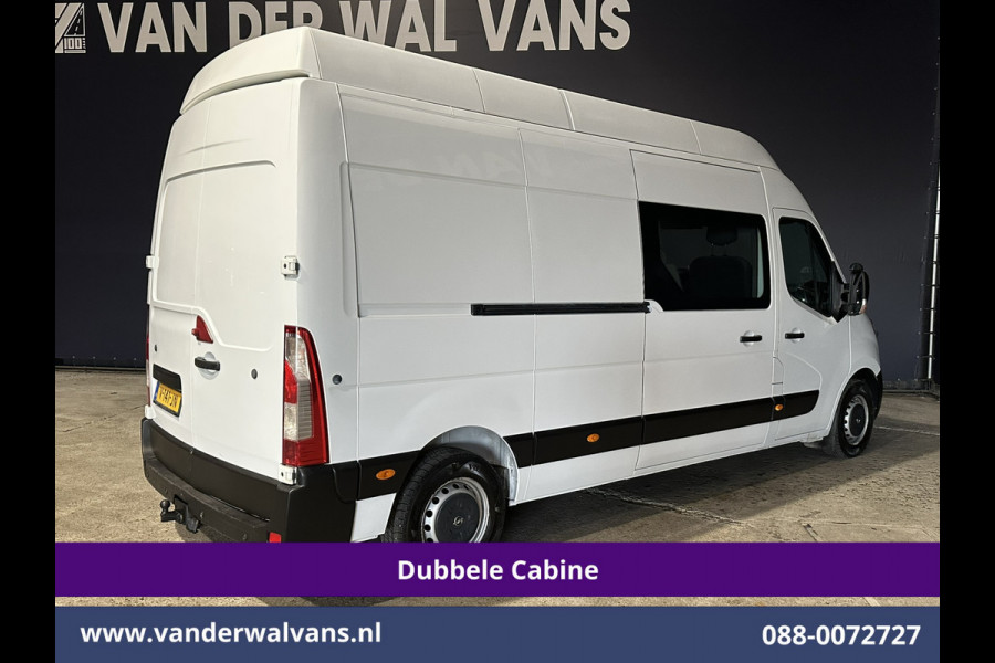 Opel Movano 2.3 CDTI 146pk L3H3 Dubbele Cabine Inrichting Euro6 Airco | 5-Zits | 2500kg Trekhaak Parkeersensoren, Cruisecontrol