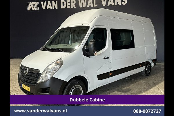 Opel Movano 2.3 CDTI 146pk L3H3 Dubbele Cabine Inrichting Euro6 Airco | 5-Zits | 2500kg Trekhaak Parkeersensoren, Cruisecontrol