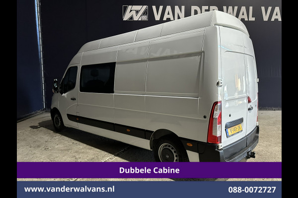 Opel Movano 2.3 CDTI 146pk L3H3 Dubbele Cabine Inrichting Euro6 Airco | 5-Zits | 2500kg Trekhaak Parkeersensoren, Cruisecontrol