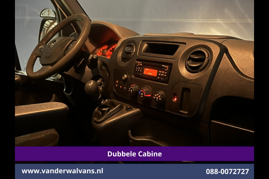 Opel Movano 2.3 CDTI 146pk L3H3 Dubbele Cabine Inrichting Euro6 Airco | 5-Zits | 2500kg Trekhaak Parkeersensoren, Cruisecontrol