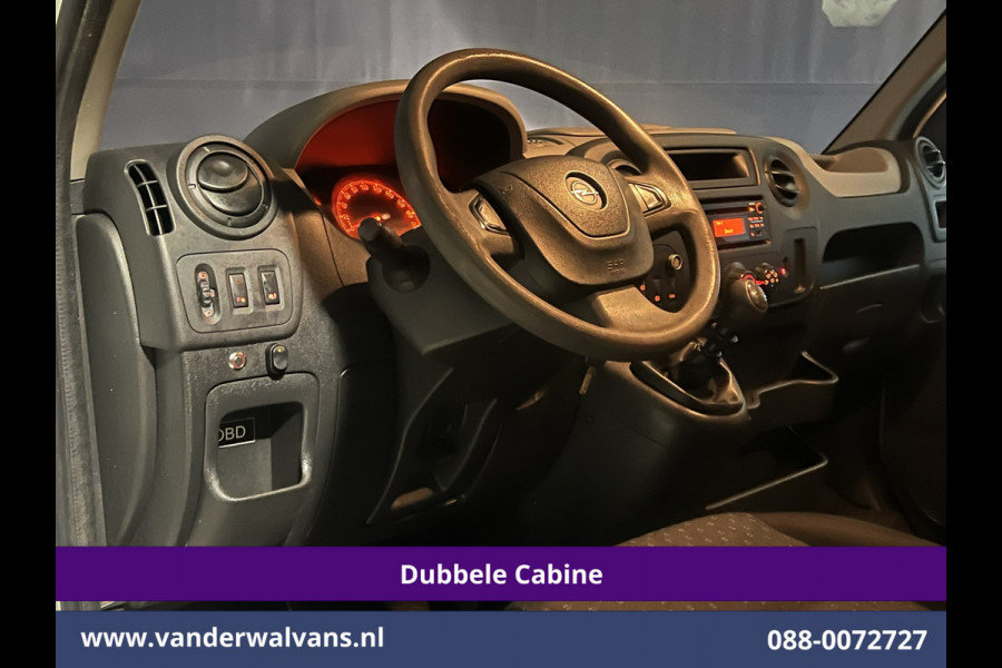 Opel Movano 2.3 CDTI 146pk L3H3 Dubbele Cabine Inrichting Euro6 Airco | 5-Zits | 2500kg Trekhaak Parkeersensoren, Cruisecontrol