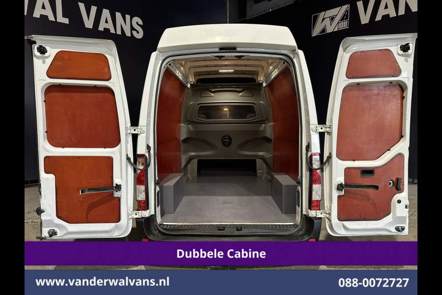 Opel Movano 2.3 CDTI 146pk L3H3 Dubbele Cabine Inrichting Euro6 Airco | 5-Zits | 2500kg Trekhaak Parkeersensoren, Cruisecontrol