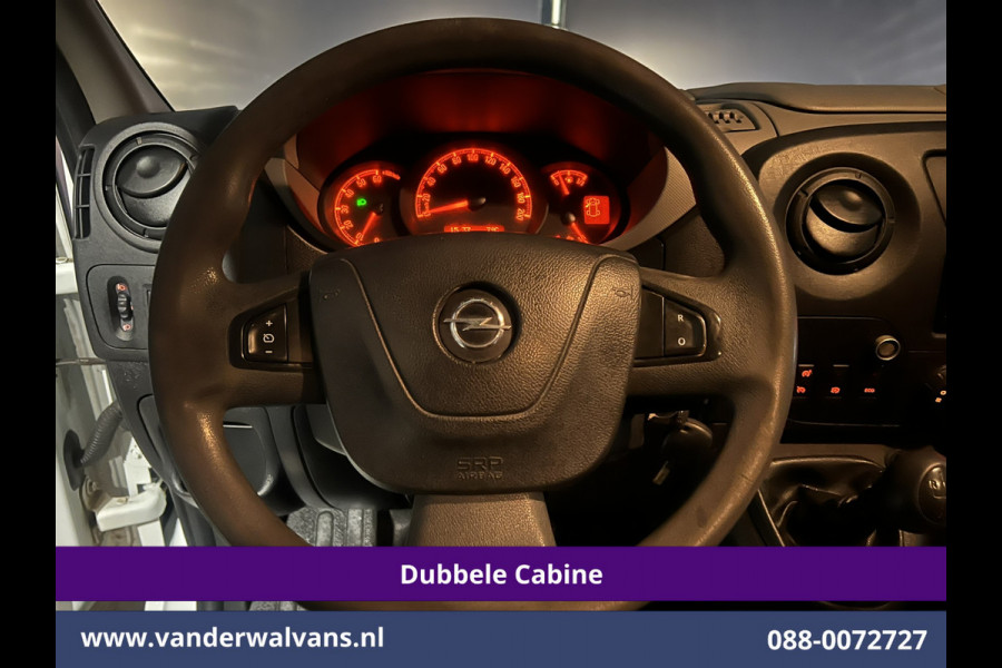 Opel Movano 2.3 CDTI 146pk L3H3 Dubbele Cabine Inrichting Euro6 Airco | 5-Zits | 2500kg Trekhaak Parkeersensoren, Cruisecontrol