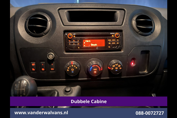 Opel Movano 2.3 CDTI 146pk L3H3 Dubbele Cabine Inrichting Euro6 Airco | 5-Zits | 2500kg Trekhaak Parkeersensoren, Cruisecontrol