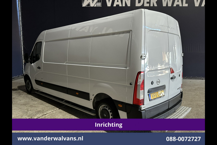Opel Movano 2.3 CDTI L3H2 *Post NL inrichting* Euro6 Airco | Camera | Navigatie | Cruisecontrol Sidebars, Schappen, 270 graden achterdeuren, bijrijdersbank