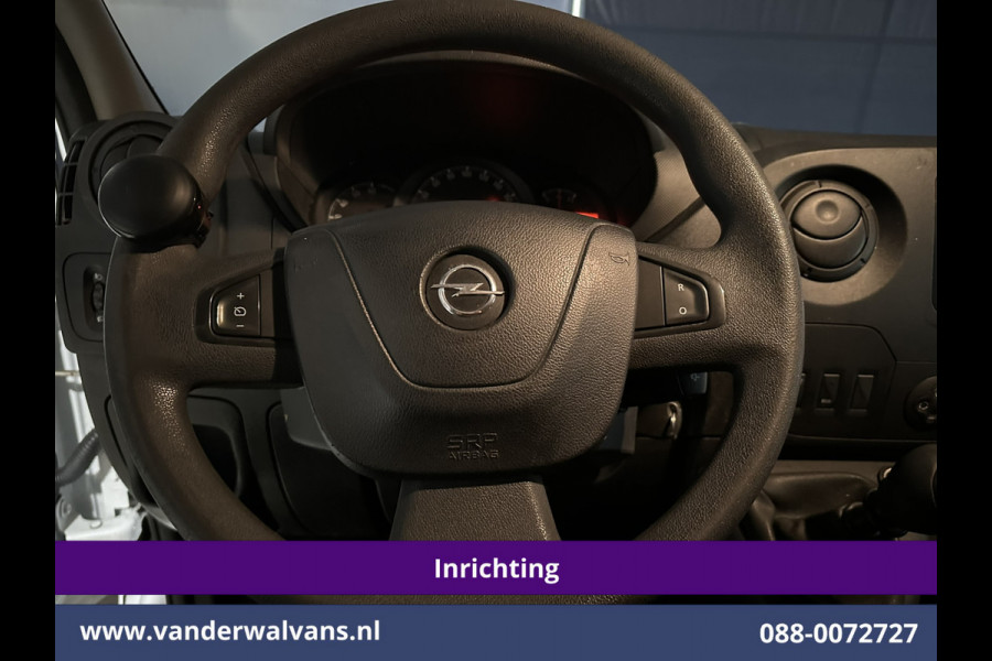 Opel Movano 2.3 CDTI L3H2 *Post NL inrichting* Euro6 Airco | Camera | Navigatie | Cruisecontrol Sidebars, Schappen, 270 graden achterdeuren, bijrijdersbank
