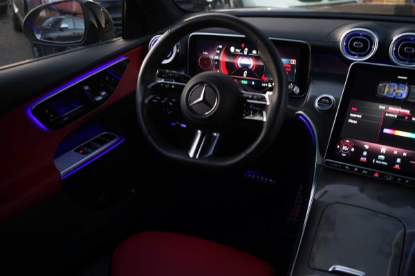 Mercedes-Benz GLC 400e AMG 4Matic 381PK Luchtv/Night/4WB/360/Burm/Memory