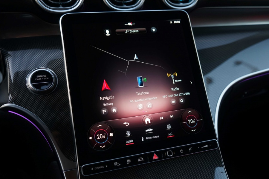 Mercedes-Benz GLC 400e AMG 4Matic 381PK Luchtv/Night/4WB/360/Burm/Memory