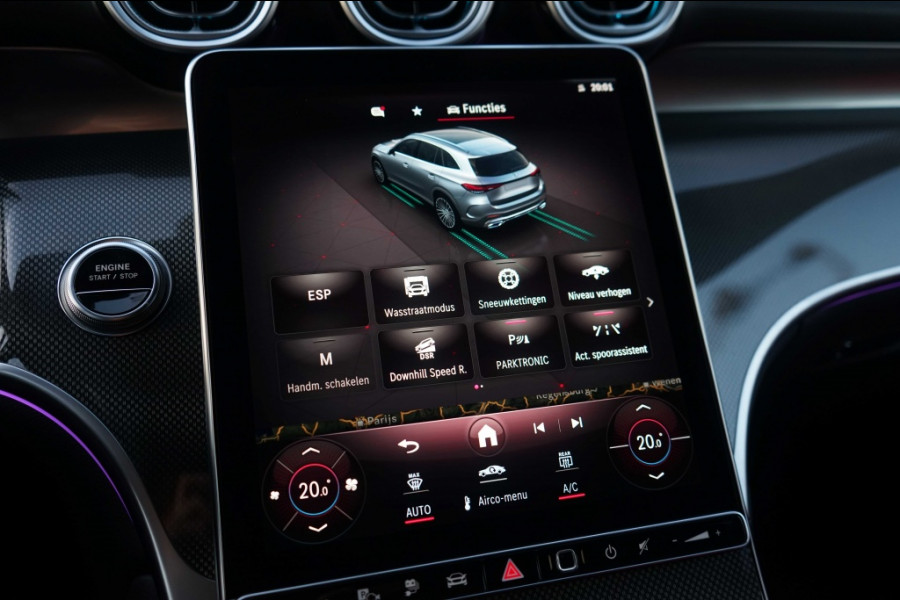 Mercedes-Benz GLC 400e AMG 4Matic 381PK Luchtv/Night/4WB/360/Burm/Memory