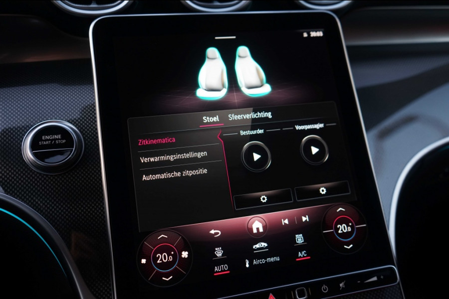 Mercedes-Benz GLC 400e AMG 4Matic 381PK Luchtv/Night/4WB/360/Burm/Memory