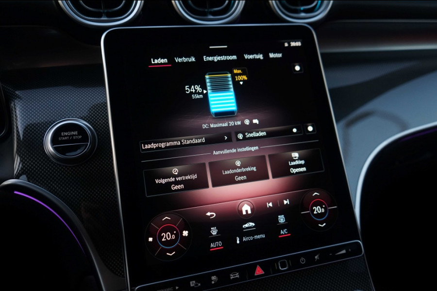 Mercedes-Benz GLC 400e AMG 4Matic 381PK Luchtv/Night/4WB/360/Burm/Memory