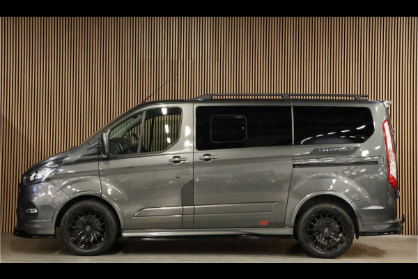 Ford Transit Custom 310 2.0 TDCI Sport DC 170 PK | Navigatie | Camera | CarPlay | Blind Spot | Alarm Klasse 3 | Rijstrooksensor | Trekhaak | L+R Schuifdeur | Maxton spoilerkit | Dubbel cabine | NAP Logisch | NL Auto | Nieuwe APK