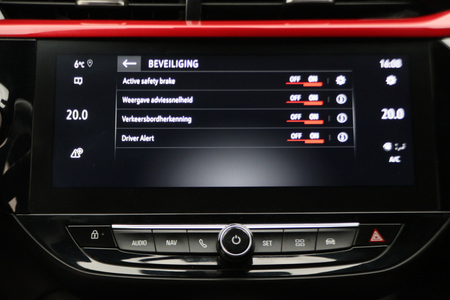 Opel Corsa 1.2 GS Line Automaat LED, Climate, Cruise, Apple Carplay, Navigatie, Keyless, 17''