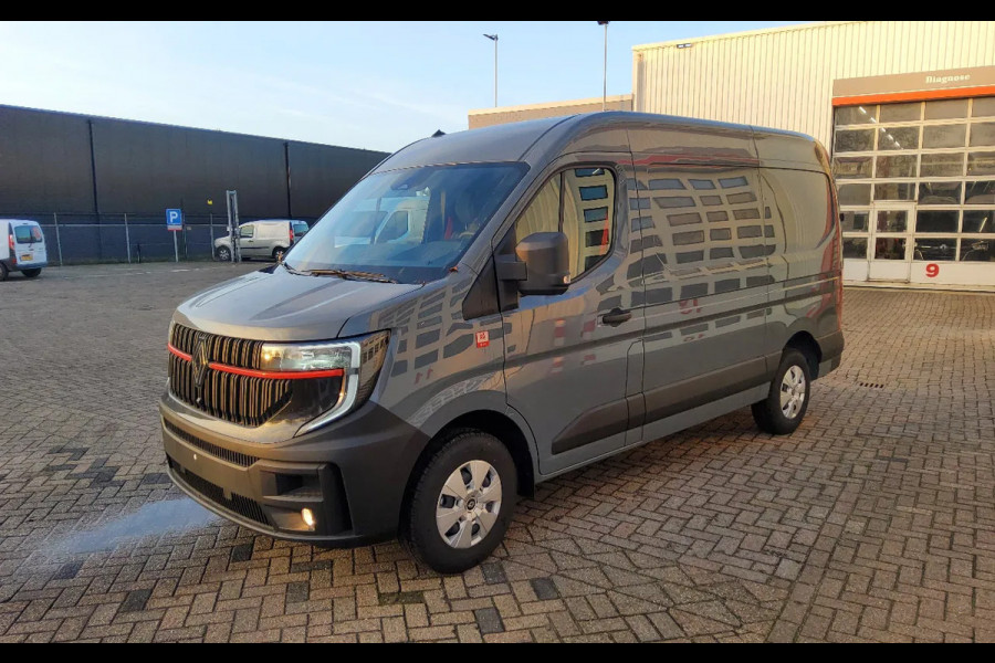 Renault Master 150.35 EURO 6 L2H2 GESLOTEN GRIJS URBAN - TREKHAAK - V-17-KHD - BPM VRIJ!