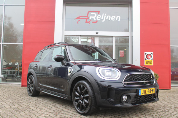 MINI Countryman 2.0 Cooper S E 220PK ALL4 CHILI | UNION JACK ACHTERLICHTEN | LEDEREN BEKLEDING | ELEKTRISCH BEDIENBARE VOORSTOELEN MET GEHEUGENFUNSCTIE OP DE BESTUURDERSSTOEL | STOEL/VOORRUIT VERWARMING | FULL LED KOPLAMPEN | DRAADLOZE APPLE CARPLAY/ANDROID AUTO | DRAADLOZE TELEFOONLADER | NAVIGATIE | EXTRA GETINTE ACHTERRUITEN | ZWART DAK | 18" LICHTMETALEN VELGEN BLACK 10 SPAAKS | ACHTERUITRIJ CAMERA | PARKEERSENSOREN VOOR EN ACHTER | CLIMATE CONTROL | KEYLESS ENTRY/START | HUD (HEAD UP DISPLAY) | ADAPTIVE CRUISE CONTROL | DAB+ RADIO | DONKERE HEMEL BEKLEDING |