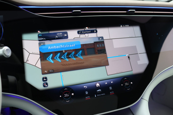 Mercedes-Benz EQS 450+ AMG Line 108 kWh | Hyperscreen | Luchtvering | Achterasbesturing | Distronic | Burmester | Memory | Keyless Go | Warmtepomp | Elek. Zitplaatsen Achter |