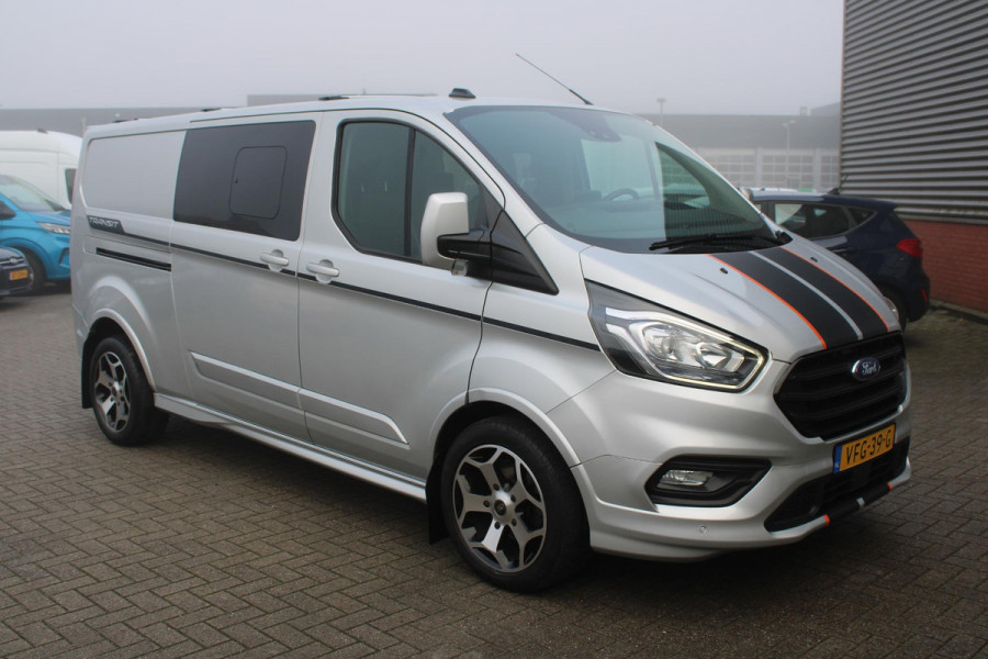 Ford Transit Custom Dubbele Cabine 320 2.0 TDCI L2H1 Sport | Trekhaak | Camera | Winterpack | 18 INCH Lichtmetalen Velgen | Airco | Adaptieve Cruise Control