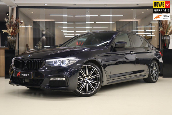 BMW 5 Serie 520d High Executive PANO/CARPLAY/SVEER/360CAM/VOL