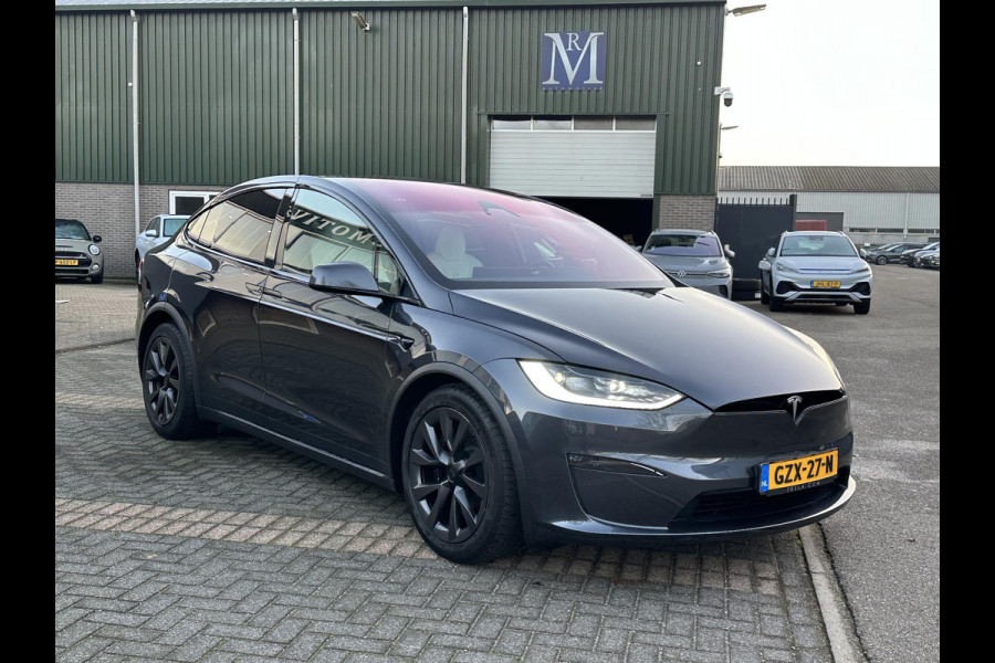 Tesla Model X Dual Motor AWDrive 6p. 100 kWh ENHANCHED AUTOPILOT|UNIEK GAMING PLAYSTATION| 6 VERWARMDE STOELEN| TESLA GARANTIE t/m 02-2029/100.000km accu en aandrijflijn t/m 03-2032/240.000km