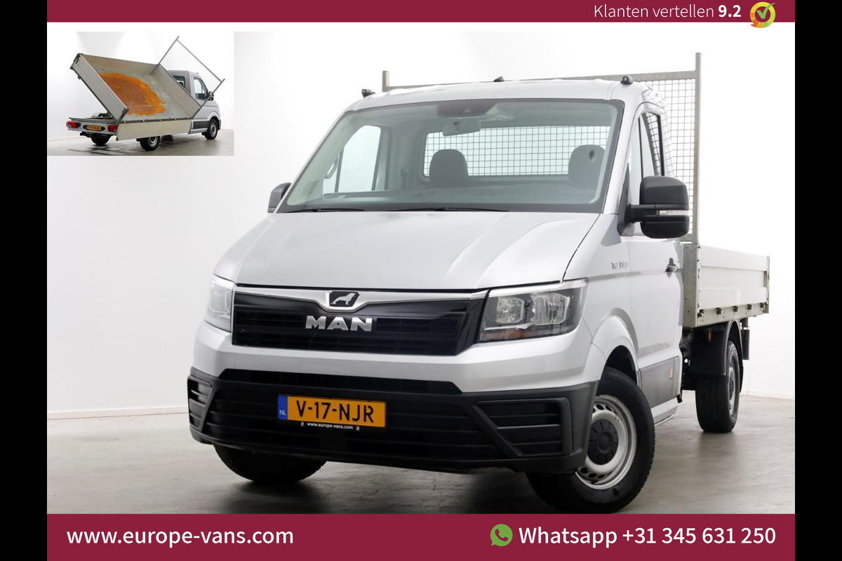 MAN TGE 3.180 177pk DSG-Automaat L2H1 3-Zijdige Kipper Airco/Trekhaak 3000kg 05-2020