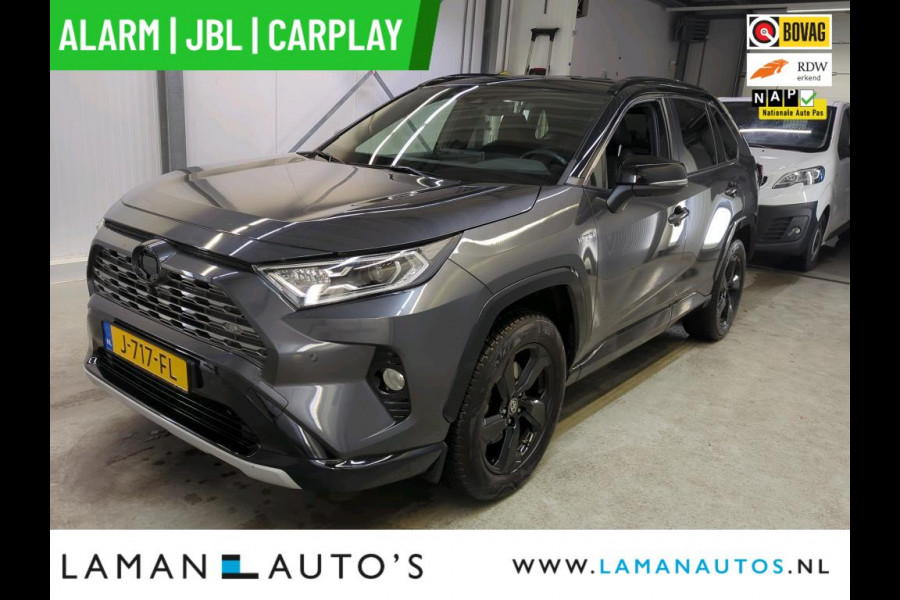 Toyota RAV4 2.5 Hybrid 218pk Bi-Tone | Innovation Alarm JBL CarPlay Halfleder ECC Nav 18" LMV ACC Camera Metallic | Hybrid Voorschoten
