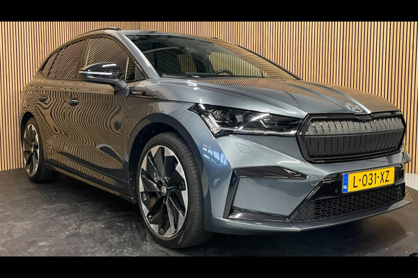 Škoda ENYAQ iV 60 SPORTLINE|SOH 91%|KUIPSTOEL|CARPLAY|CAMERA|ACC|STUURVERW.|INCL.BTW|NL-AUTO|1e EIG.|NAP|