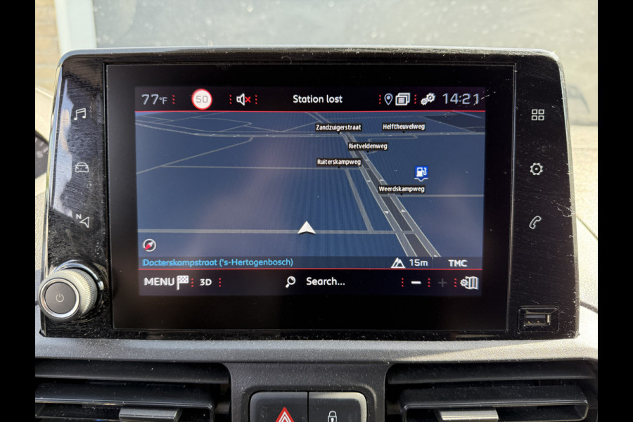 Peugeot Partner 1.5 BlueHDI EURO 6 Premium Cruise control/trekhaak/navigatie systeem