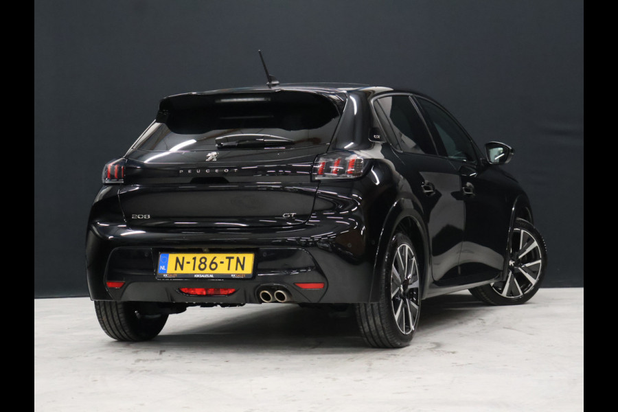 Peugeot 208 1.2 PureTech GT Automaat [PANORAMADAK, DIGITAL DASHBOARD, APPLE CARPLAY, ANDROID, DIGITAL COCKPIT, SPORTSTOELEN, SPORTSTUUR, CAMERA, PDC V+A, CRUISE, CLIMATE, NIEUWSTAAT]
