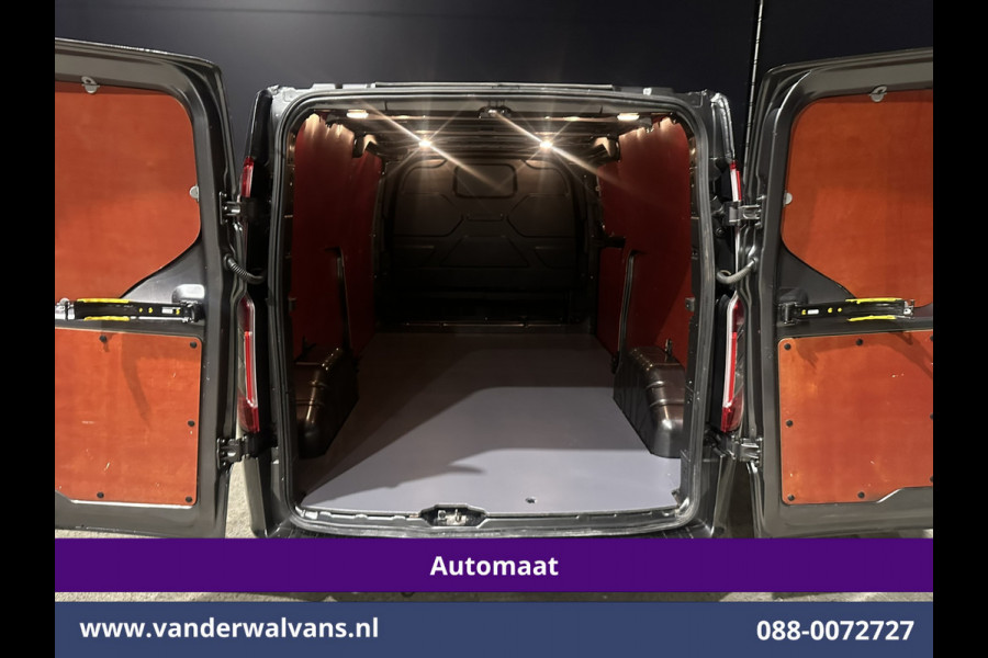 Ford Transit Custom 2.0 TDCI 130pk Automaat L2H1 Euro6 Airco | Apple Carplay | Android Auto | LED | Cruisecontrol Parkeersensoren, Verwarmde voorruit, Bijrijdersbank
