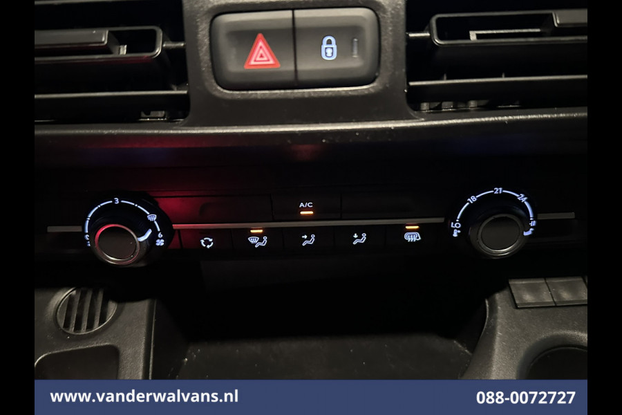 Peugeot Partner 1.5 BlueHDI Premium 102pk L1H1 Euro6 Airco | Apple Carplay | Android Auto | Cruisecontrol | Trekhaak Zijdeur