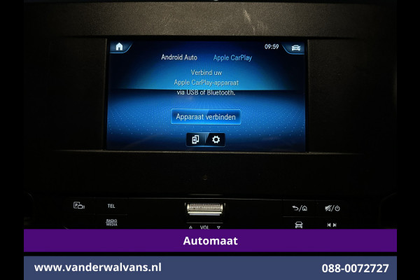 Mercedes-Benz Sprinter 316 CDI 164pk Automaat L3H2 *Post NL inrichting* Euro6 Airco | Camera | Apple Carplay | Cruisecontrol Chauffeursstoel, Android Auto, Parkeersensoren, Stoelverwarming, Bijrijdersbank