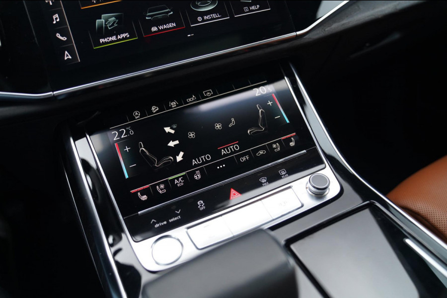 Audi Q8 55 TFSI quattro Pro Line Plus | Stoelverkoeling | Stuurverwarming | Luchtvering | Panorama | Adaptieve Cruise |