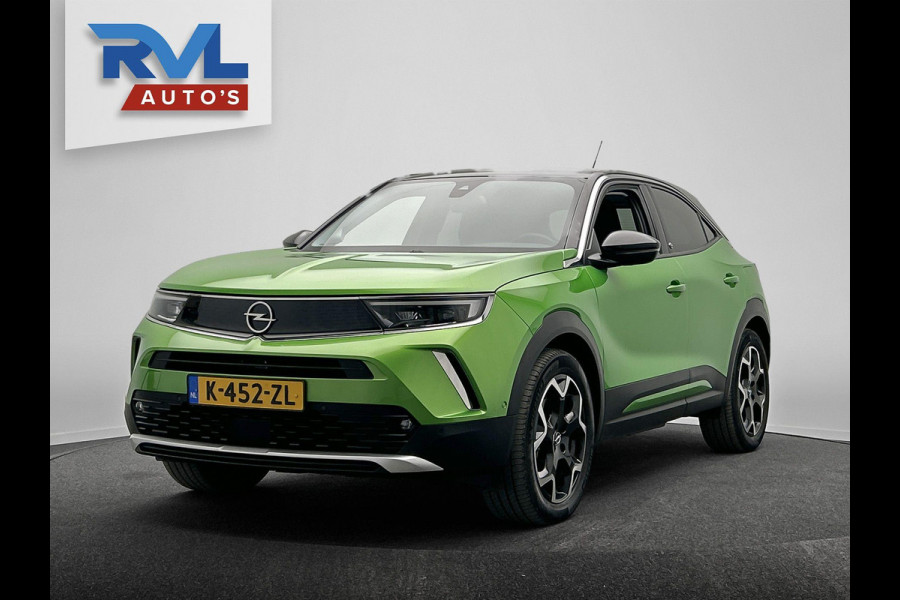 Opel Mokka-e Ultimate 50-kWh 11kw bl. Trekhaak Carplay Camera Adaptieve Cruise Control Stuur/Stoel Verwarming